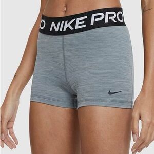 Nike Women's Gray Pro Shorts